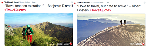 Turkish-Airlines-voyage [Cas pratique] Les compagnies aériennes sur le Social Media